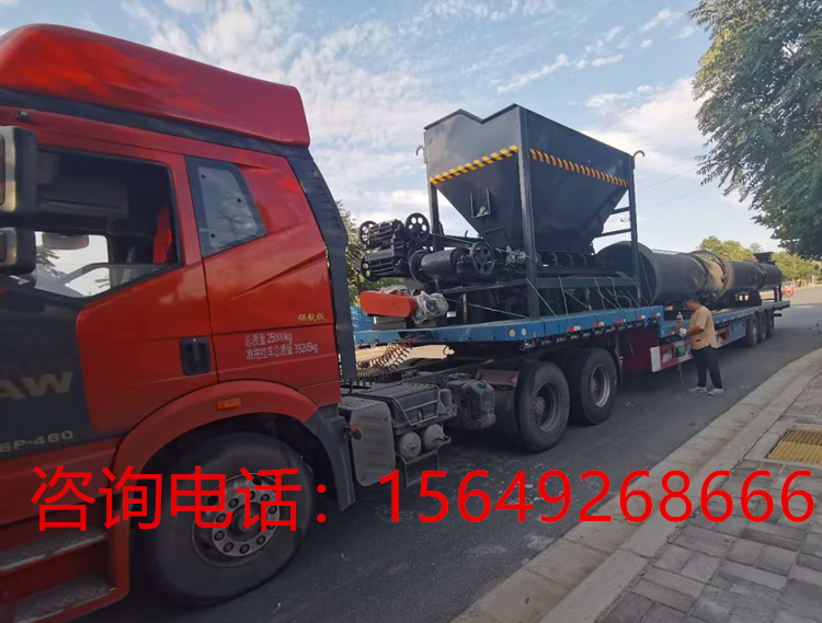 内蒙客户的有机肥生产线设备第二批正在发货