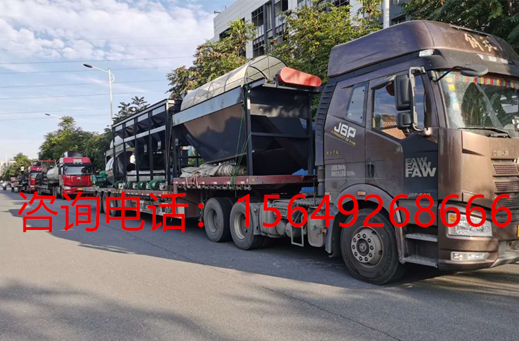 内蒙客户的有机肥生产线第二批正在发货