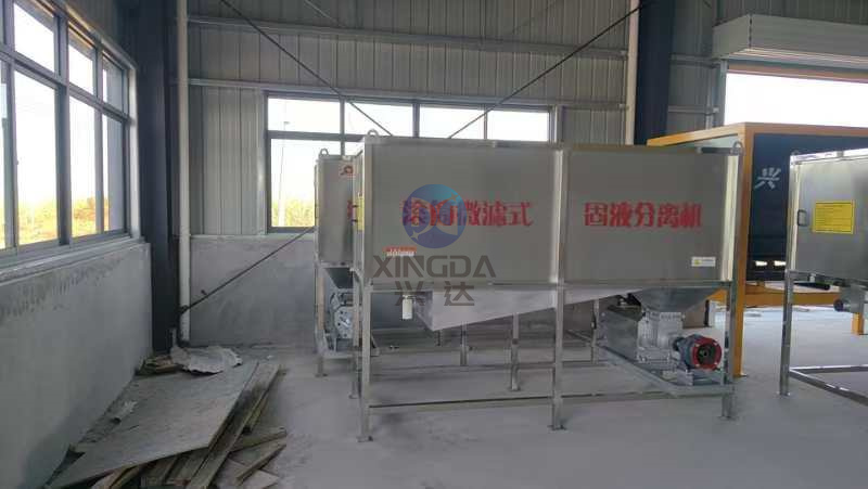 猪粪脱水设备固液分离机的脱水流程